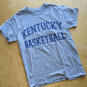 Unisex Gray 'Kentucky Basketball' Short Sleeve Tee